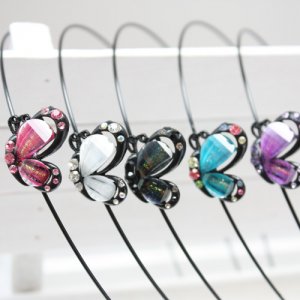 반쪽나비머리띠