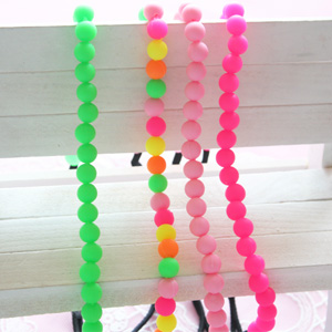 컬러고무줄머리띠