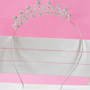 소녀연예인왕관머리띠(대)