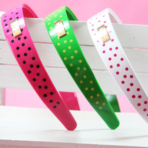 유아아크릴머리띠