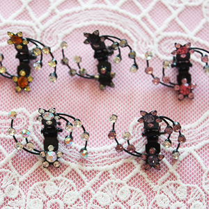 플라워미니집게핀