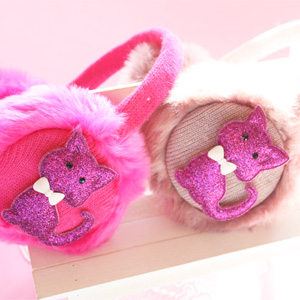 리본고양이귀마개